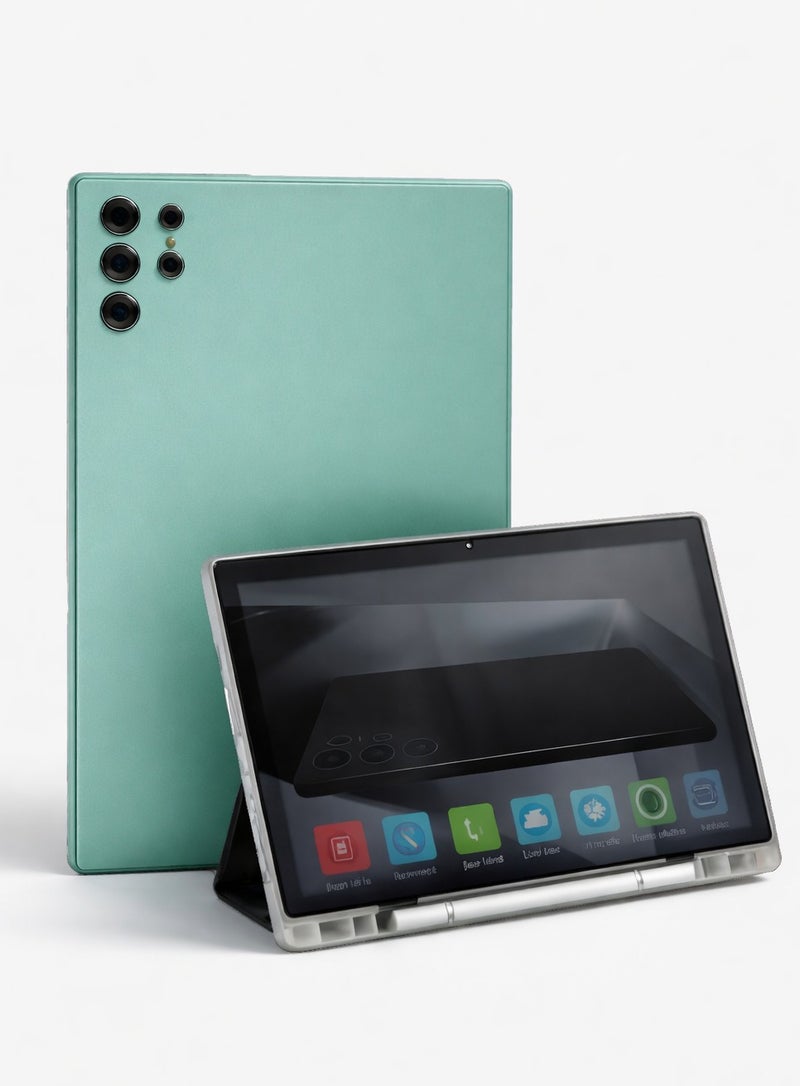 YTAB ULTRA 35 Smart PC Tablet for Kids Education, 10.1 Inch Display, Wireless Keyboard & Mouse, Flip Cover, Pen, C-Type Charger"" - Image 1